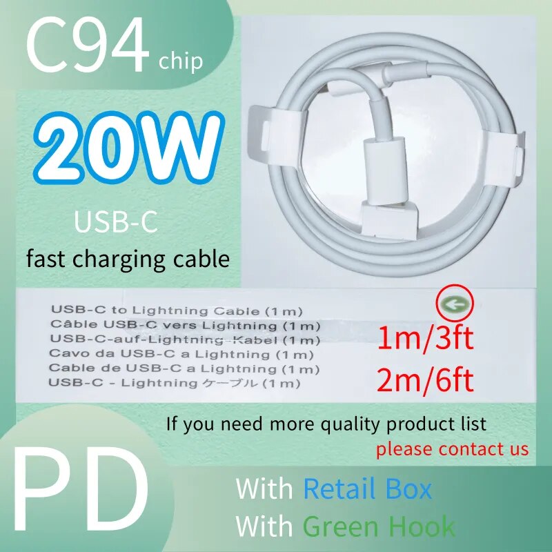 C94 Ĩ Foxconn ̺, CŸ to 8   ̺, i 11  , 1M/3ft USB C ,  , 10 